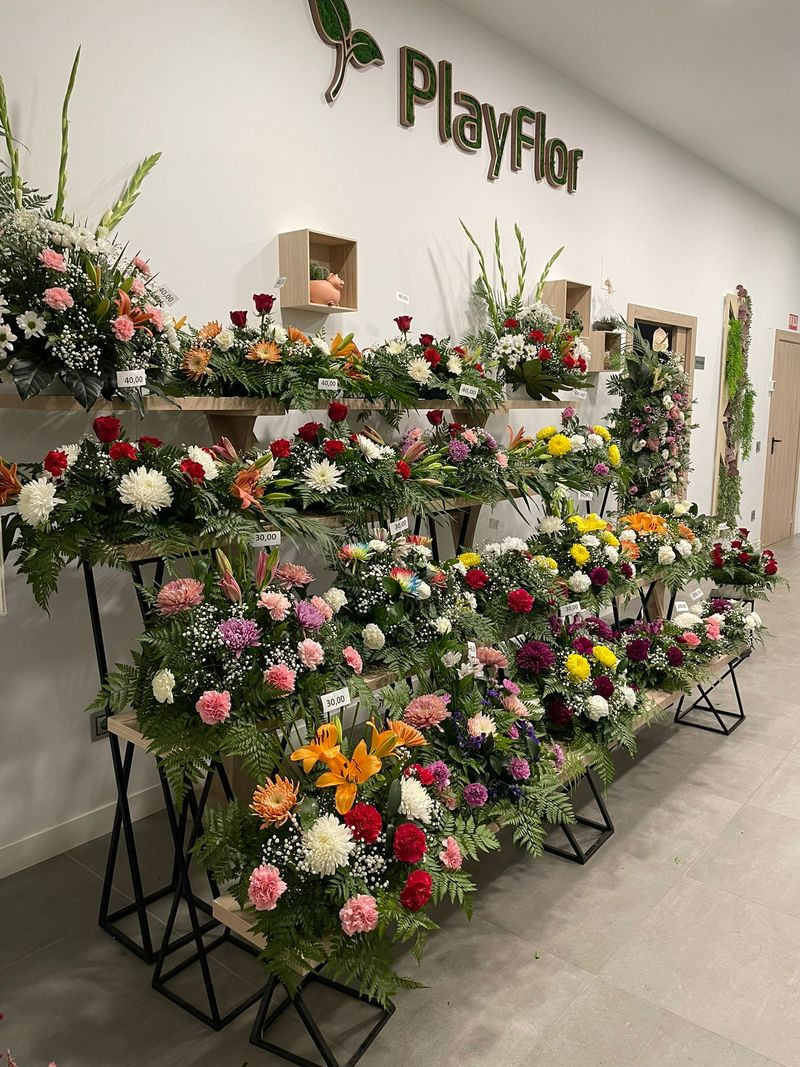 Playflor reivindica la flor natural en Todos los Santos con un servicio de entrega en el cementerio de Alba
