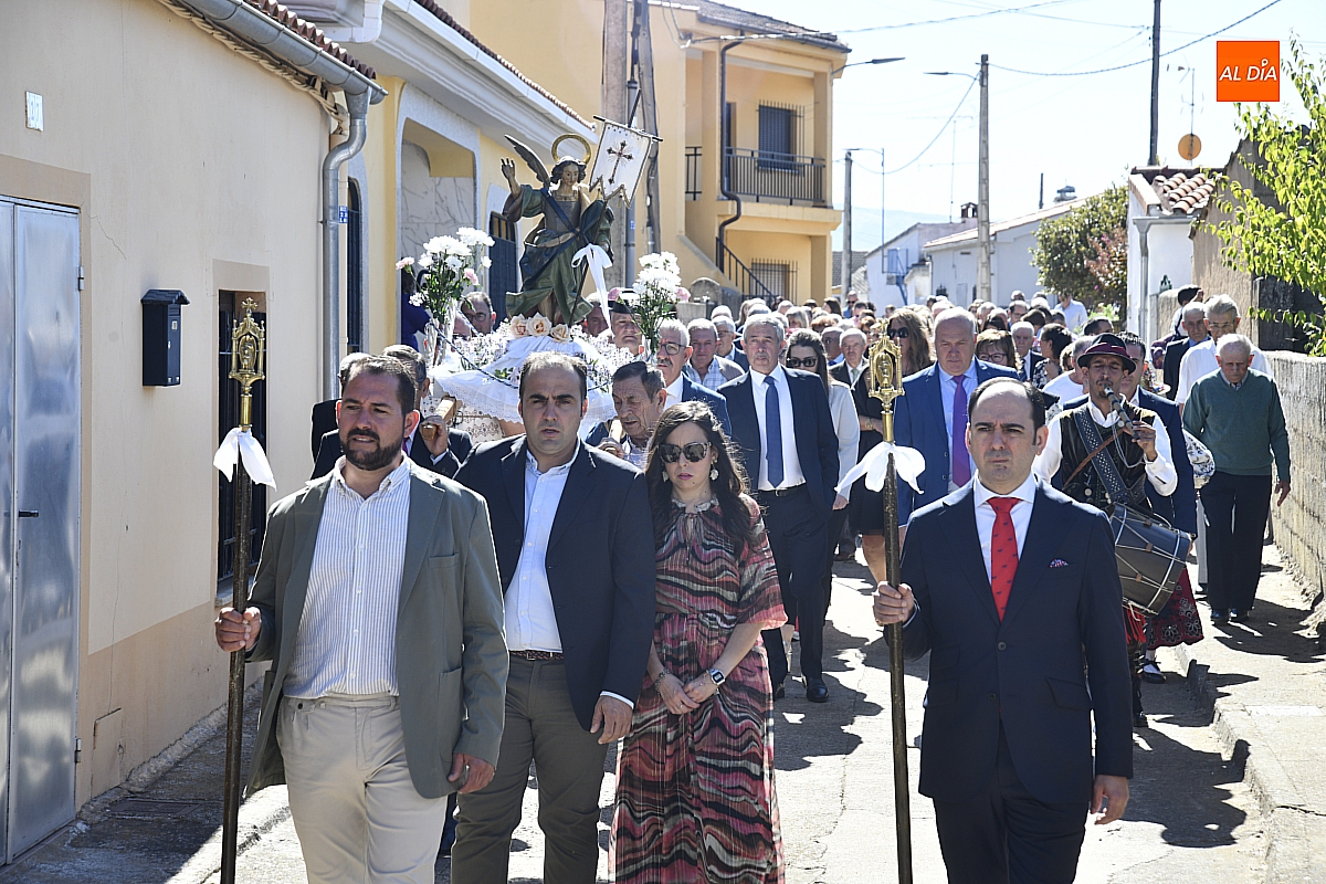 Alba de Yeltes comienza con solemnidad las fiestas en honor a los Ángeles Custodios