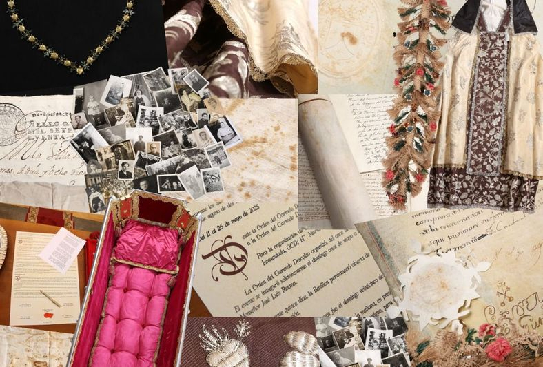 El CARMUS de Alba de Tormes exhibe los tesoros hallados en el sepulcro de Santa Teresa