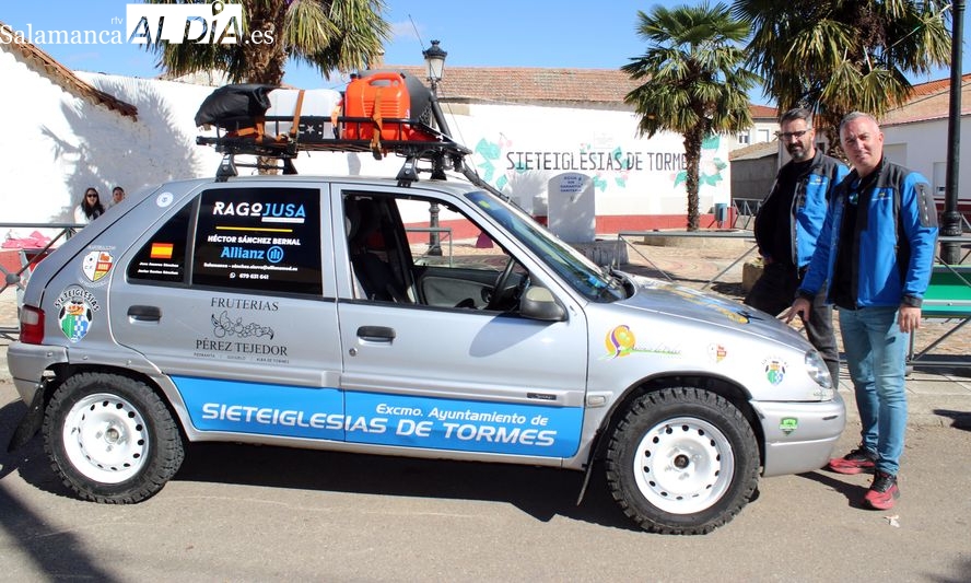 De Sieteiglesias al desierto: la aventura solidaria de dos amigos en el Chatarras Raid