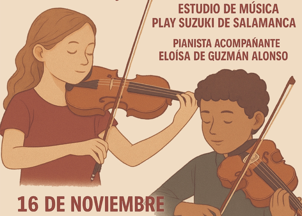 Cáritas organiza un concierto solidario de violín y viola por los derechos de la Infancia