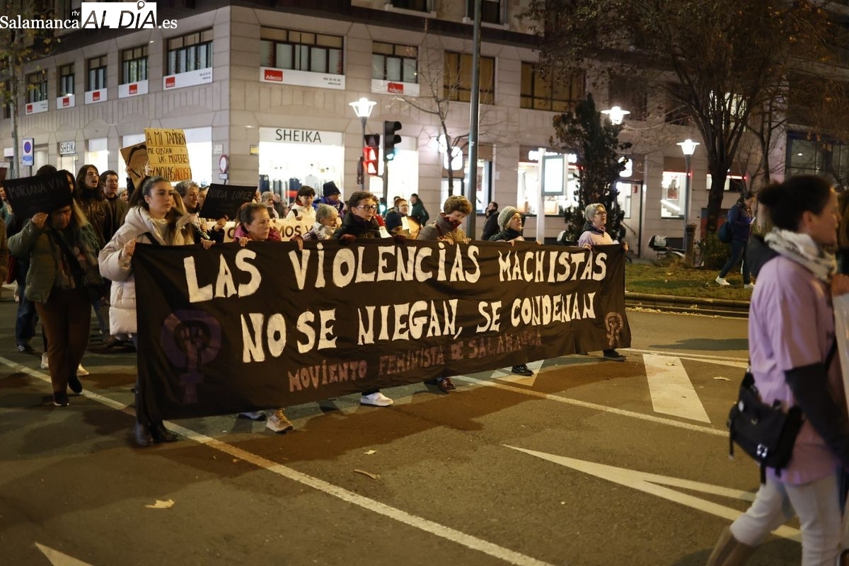 El machismo nos cuesta la vida: horario y recorrido de la manifestación del 25N en Salamanca