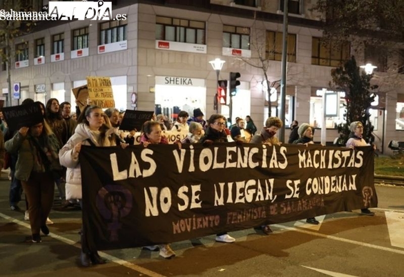 Salamanca vuelve a salir a la calle este martes para clamar contra la violencia machista