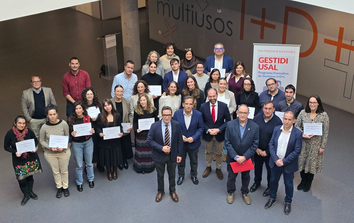 La USAL gradúa a 26 nuevos especialistas en gestión de la innovación y transferencia de conocimiento