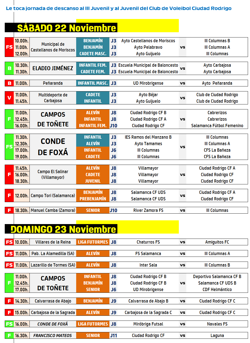 /AD 22-23 NOV/ El Miróbriga Futsal volverá a jugar en casa en la sobremesa dominical