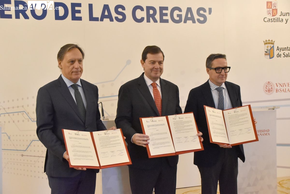 Triple alianza para el desarrollo del Distrito Tecnológico en el antiguo Mercasalamanca para convertirlo en el epicentro de la Inteligencia Artificial