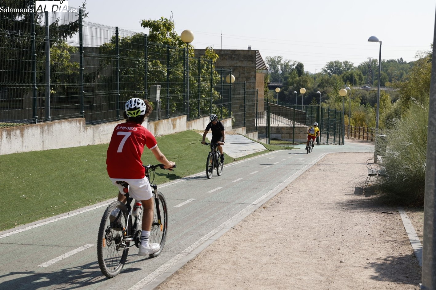 El carril bici de Salamanca, una red ciclista que suma ya 128 kilómetros 