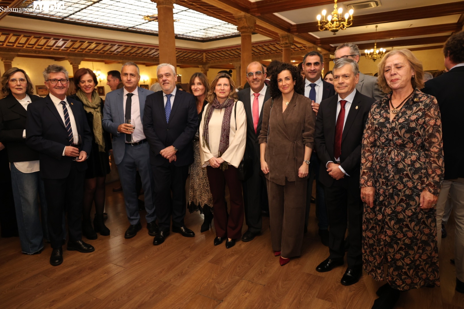 FOTOS | Los farmacéuticos de Salamanca celebran a su patrona con una comida de hermandad en el Casino
