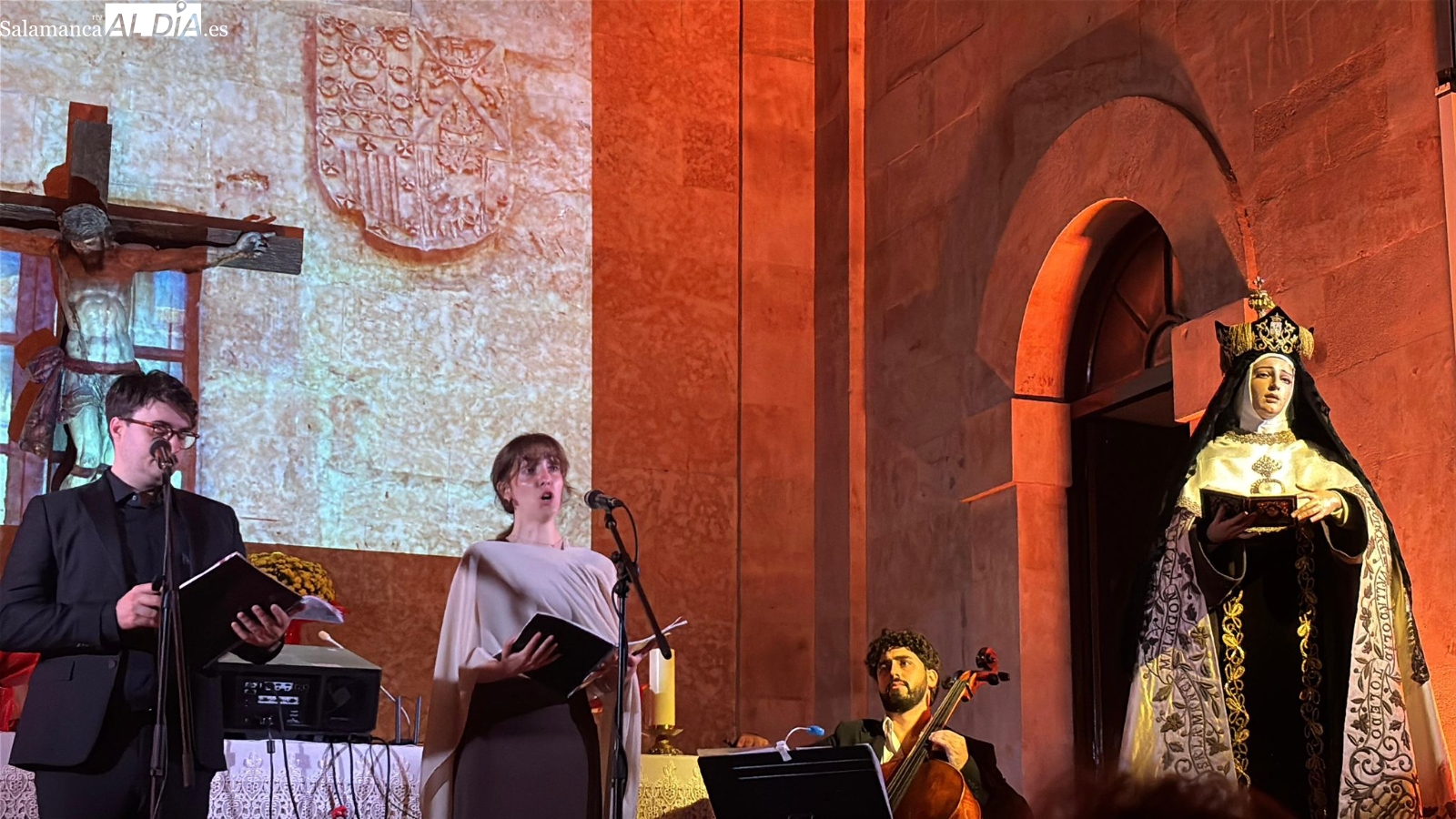 VÍDEO y FOTOS | Música y mística se unen en el concierto Teresa de Jesús. Los senderos del alma