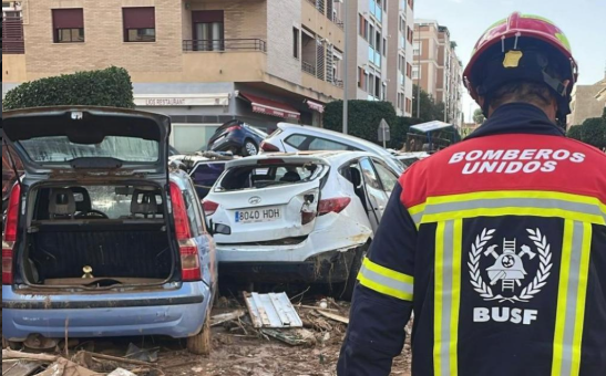 De Guinea Ecuatorial a la DANA de Valencia: Javier Malmierca, salmantino voluntario de Bomberos Unidos Sin Fronteras que ayuda de forma completamente altruista 