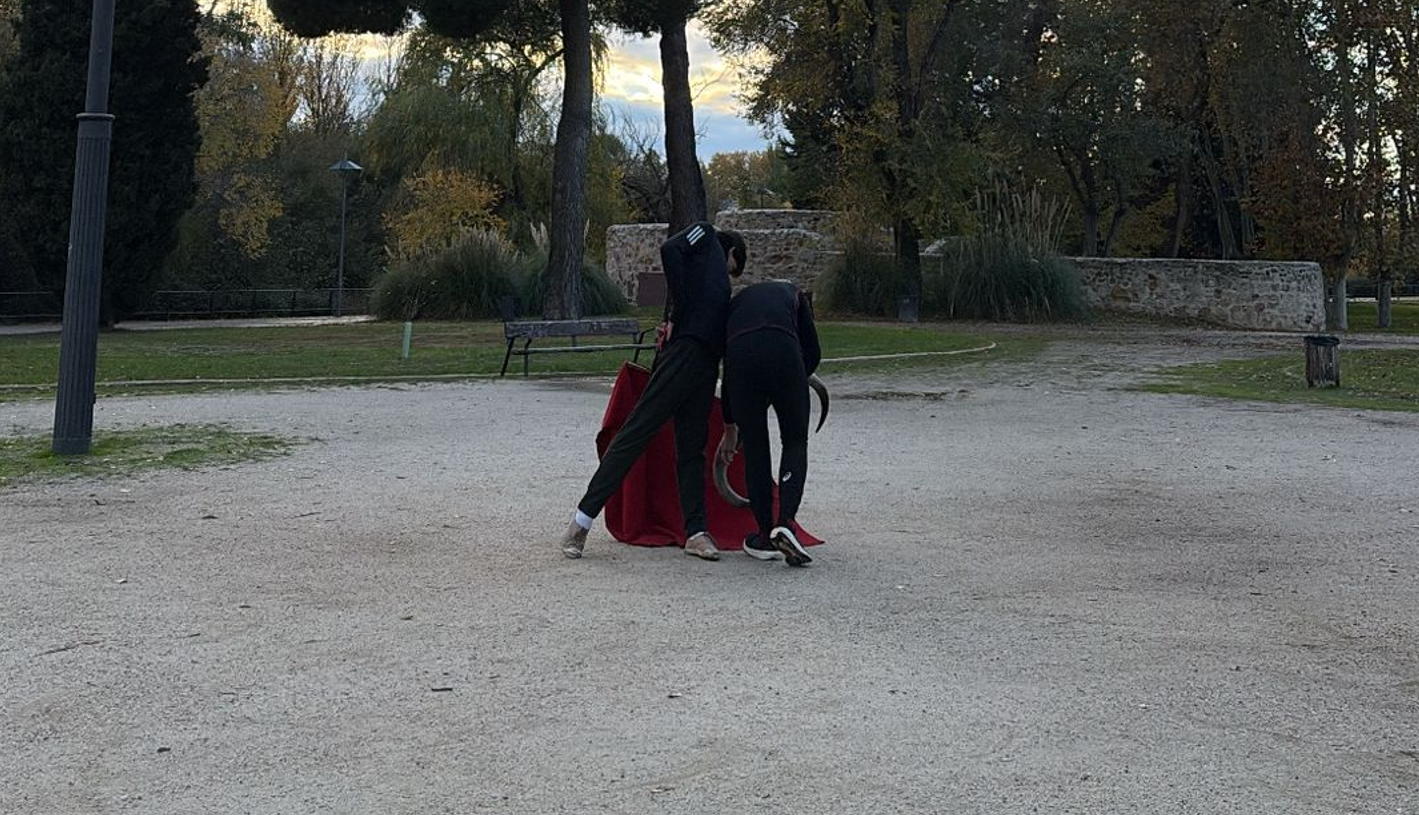 La imagen más esperada: Julio Norte vuelve a torear