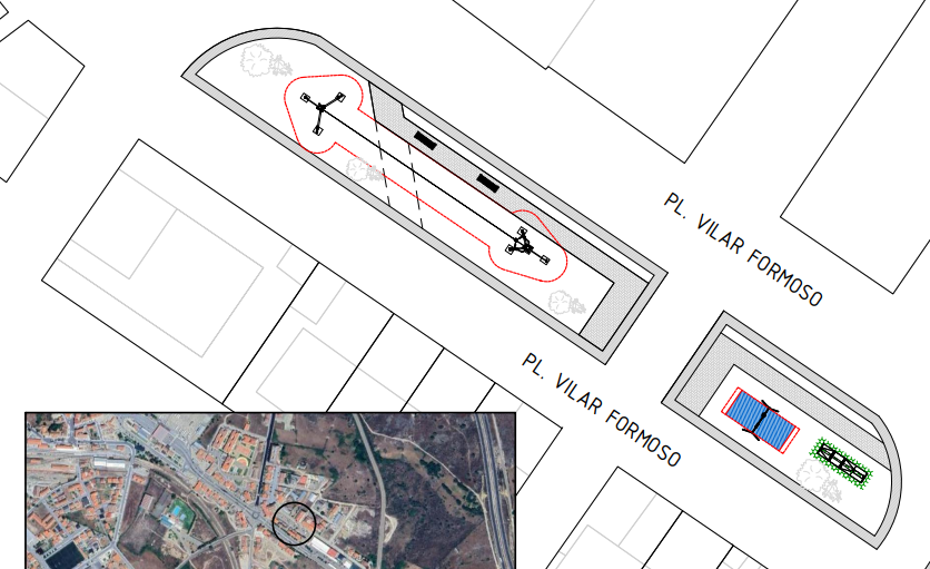 Fuentes de Oñoro licita la creación de un nuevo parque infantil en la Plaza Vilar Formoso