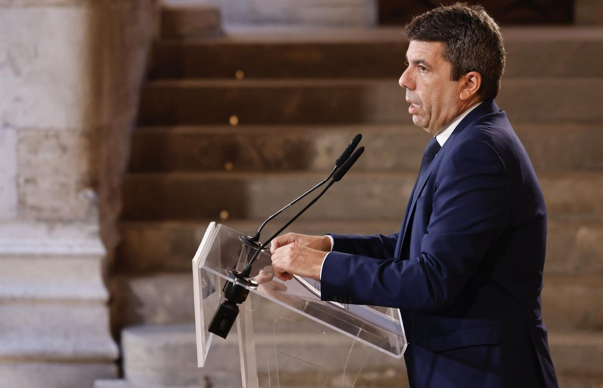 Mazón anuncia su dimisión como presidente de la Generalitat de Valencia