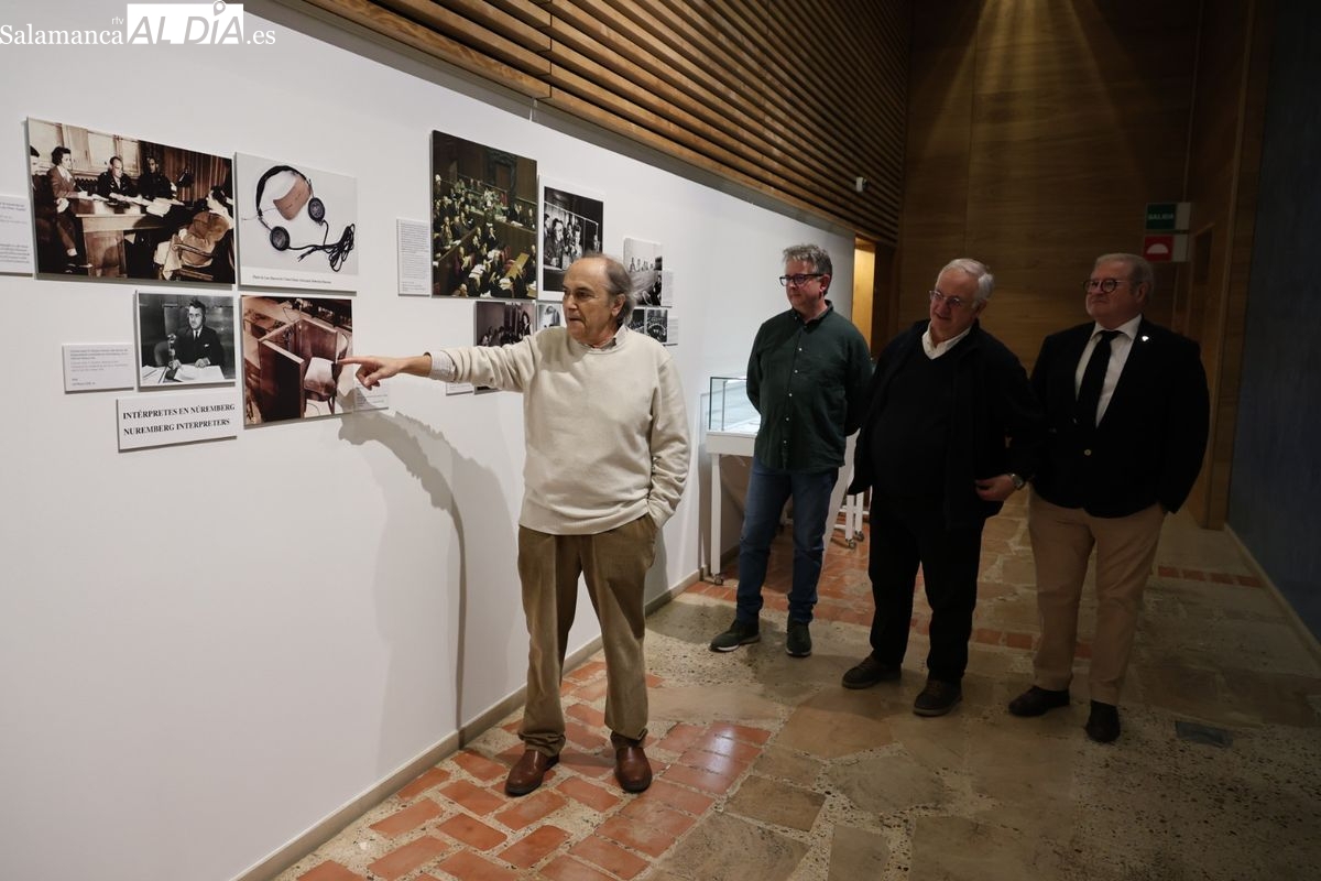 FOTOS | Las voces olvidadas de 1945: Salamanca recupera la historia de los intérpretes de guerra