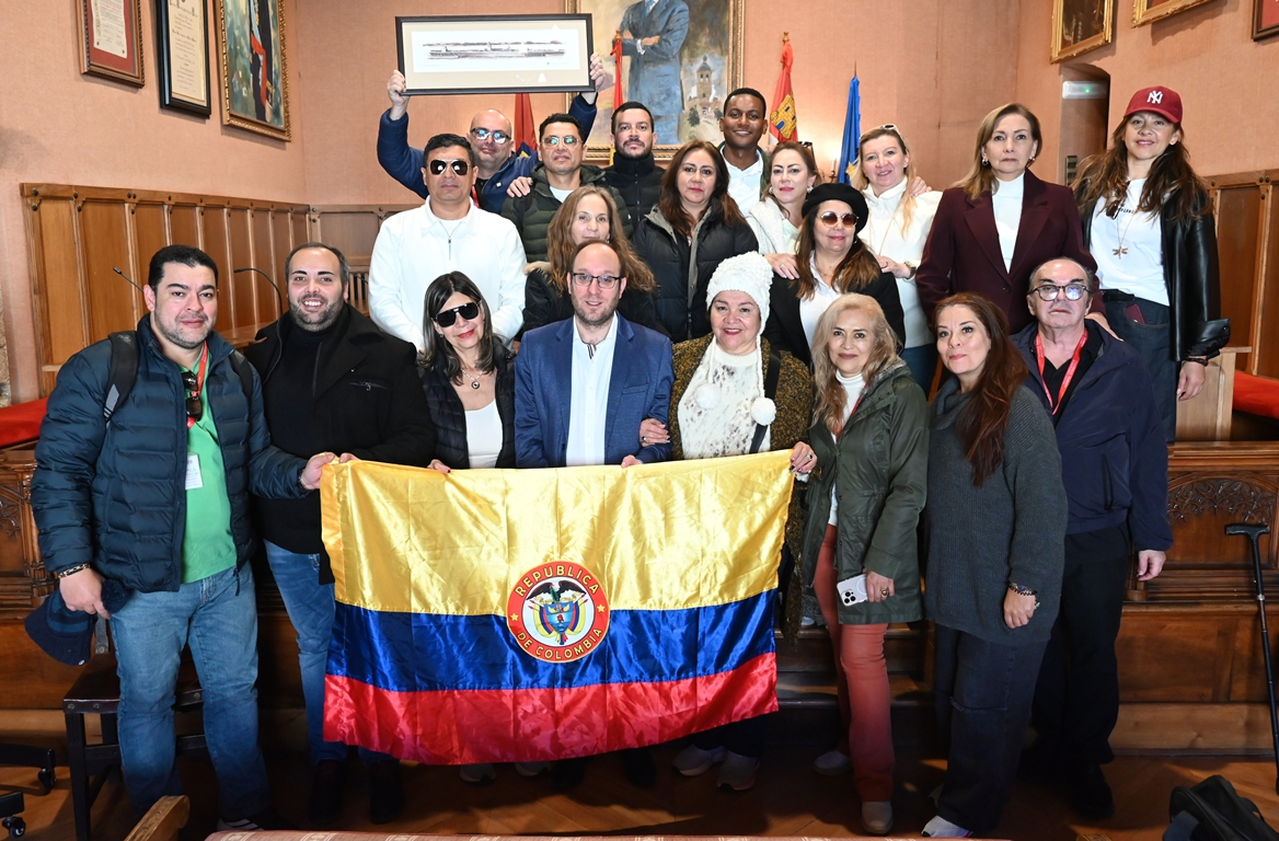 Ciudad Rodrigo recibe a personal de la Cámara de Representantes del Congreso de Colombia