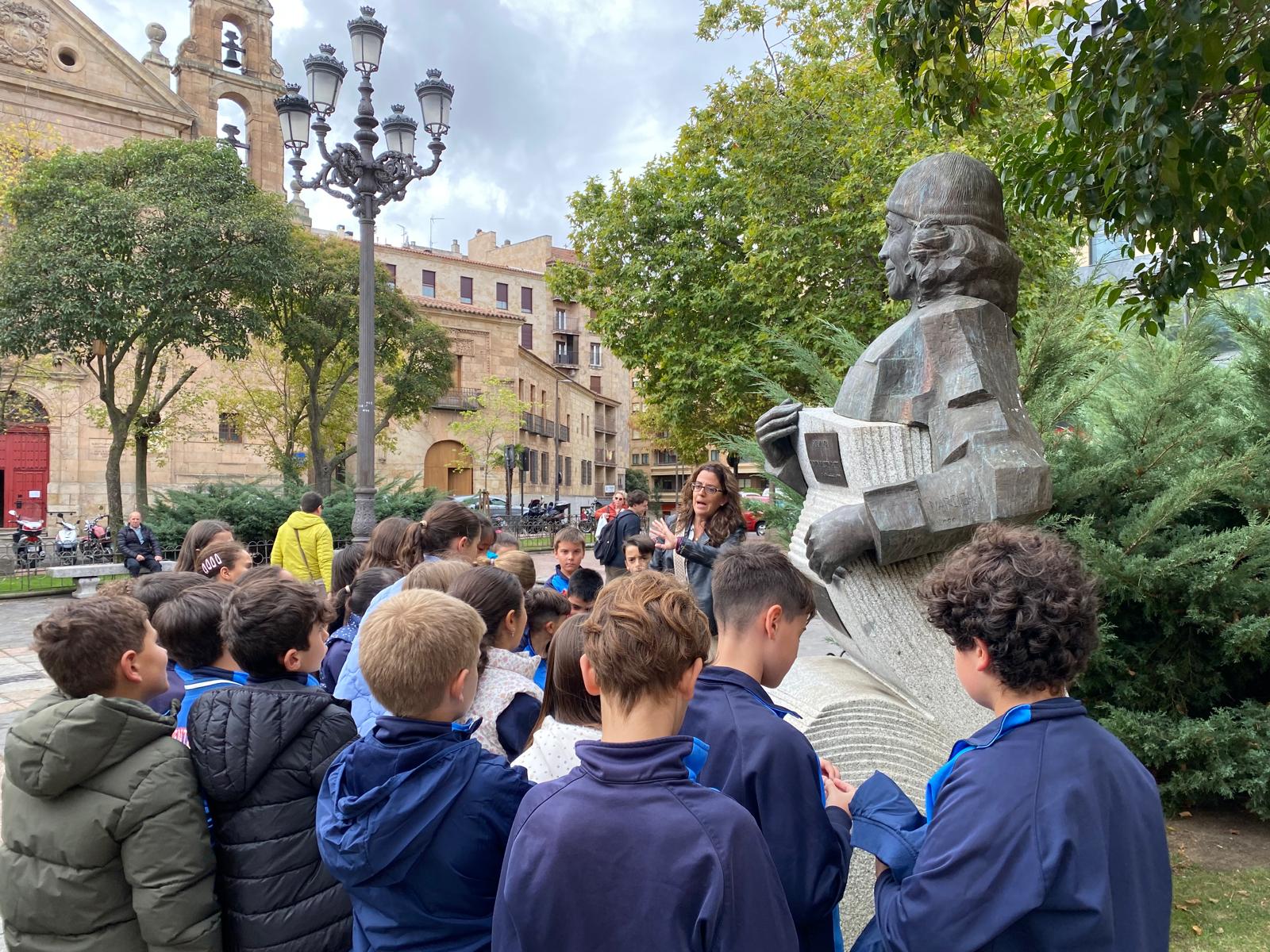 Una ruta escolar para rescatar del olvido a las grandes mujeres de la historia de Salamanca