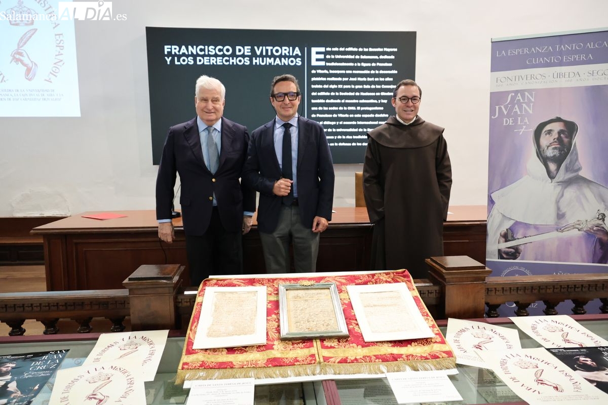 La USAL, la Casa de Alba y la orden de los Carmelitas Descalzos se unen para crear una cátedra sobre San Juan de la Cruz