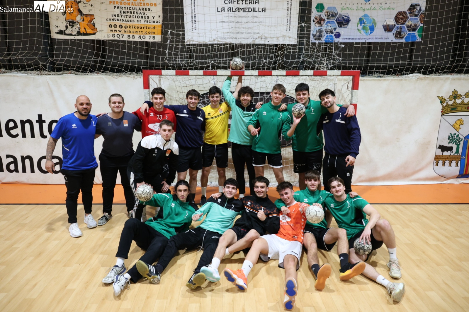 FOTOS | El plan de la familia del BM Salamanca para seguir creciendo: cantera, el fenómeno Sebas Elena y el fortín del Río Tormes