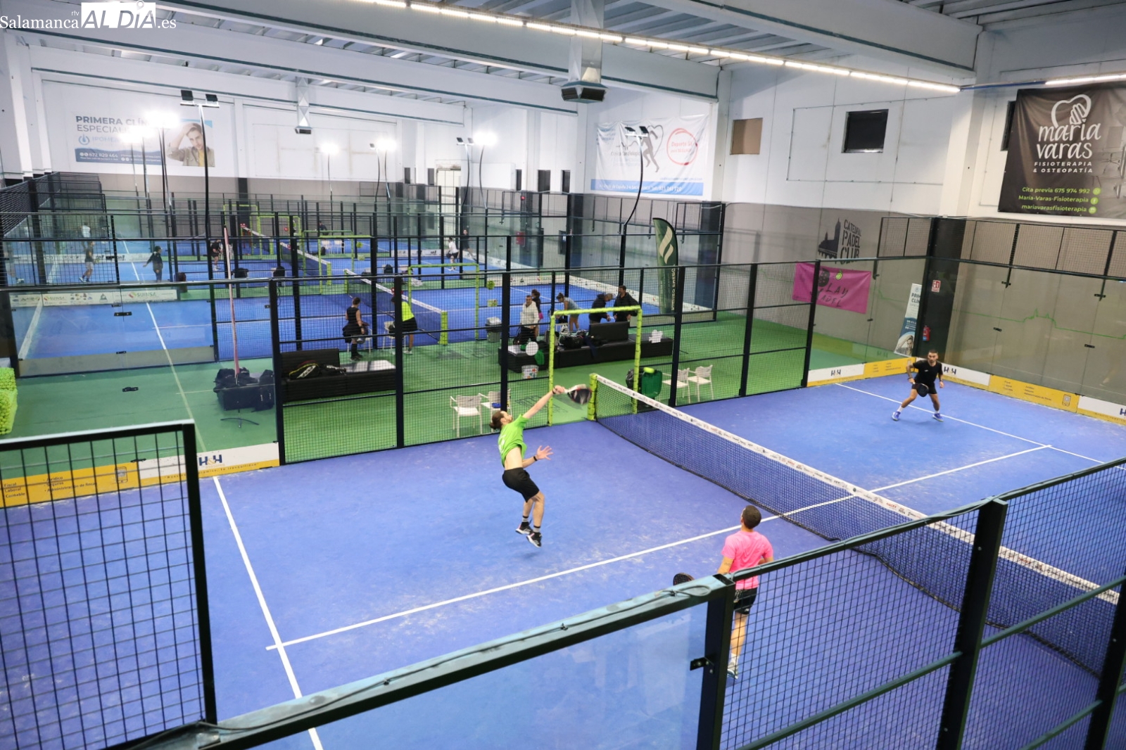 FOTOS | El I Torneo de Pádel SALAMANCArtv AL DÍA roza el lleno con casi 90 parejas: así son las instalaciones de Catedral Pádel Club