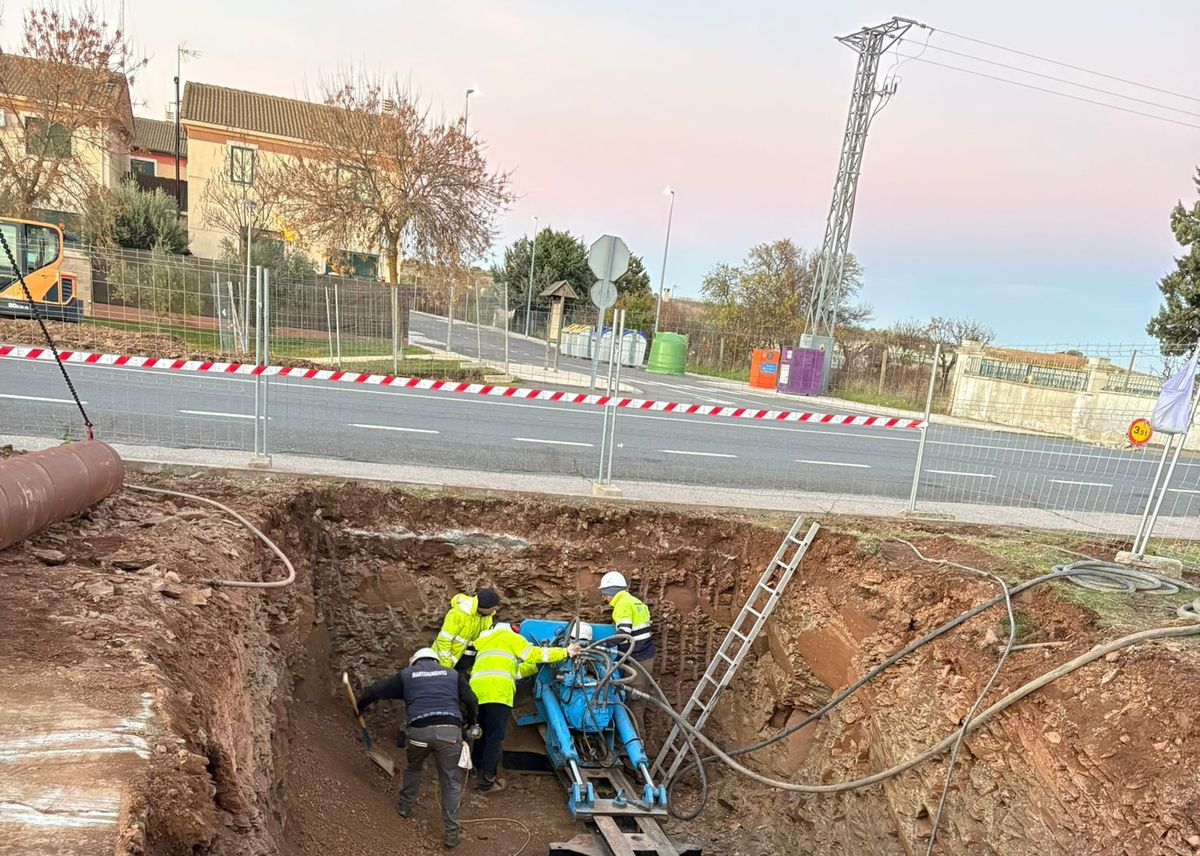 El colector que desbloquea el futuro de Ciudad Jardín en Doñinos ya está en marcha