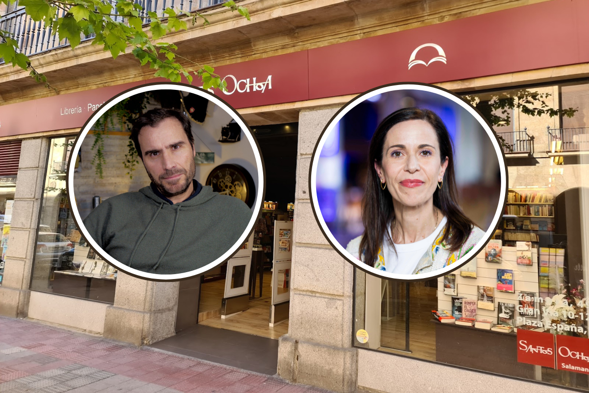 Dos pesos pesados del periodismo, Díaz Villanueva y Caballero, presentan en Salamanca sus nuevas obras