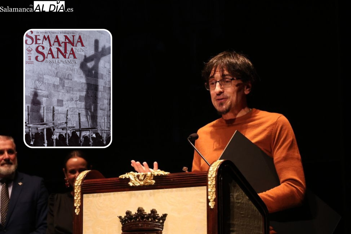 David Gómez Rollán, autor del cartel de la Semana Santa: Esta foto la busqué durante tres años