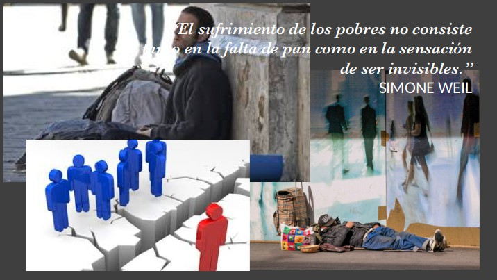 Ante el espejo de la pobreza