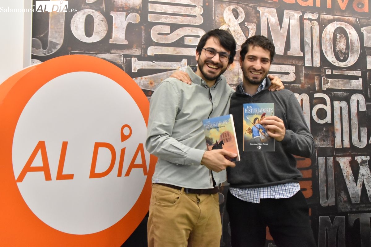Los Historiadores, la saga de autores salmantinos que enseña historia de manera divertida a niños de 8 a 12 años