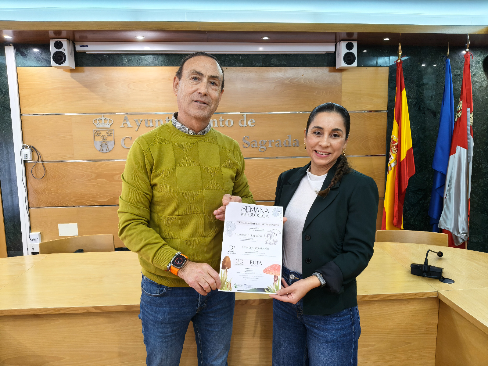 Exposición, una charla y una ruta solidaria centran la Semana Micológica de Carbajosa