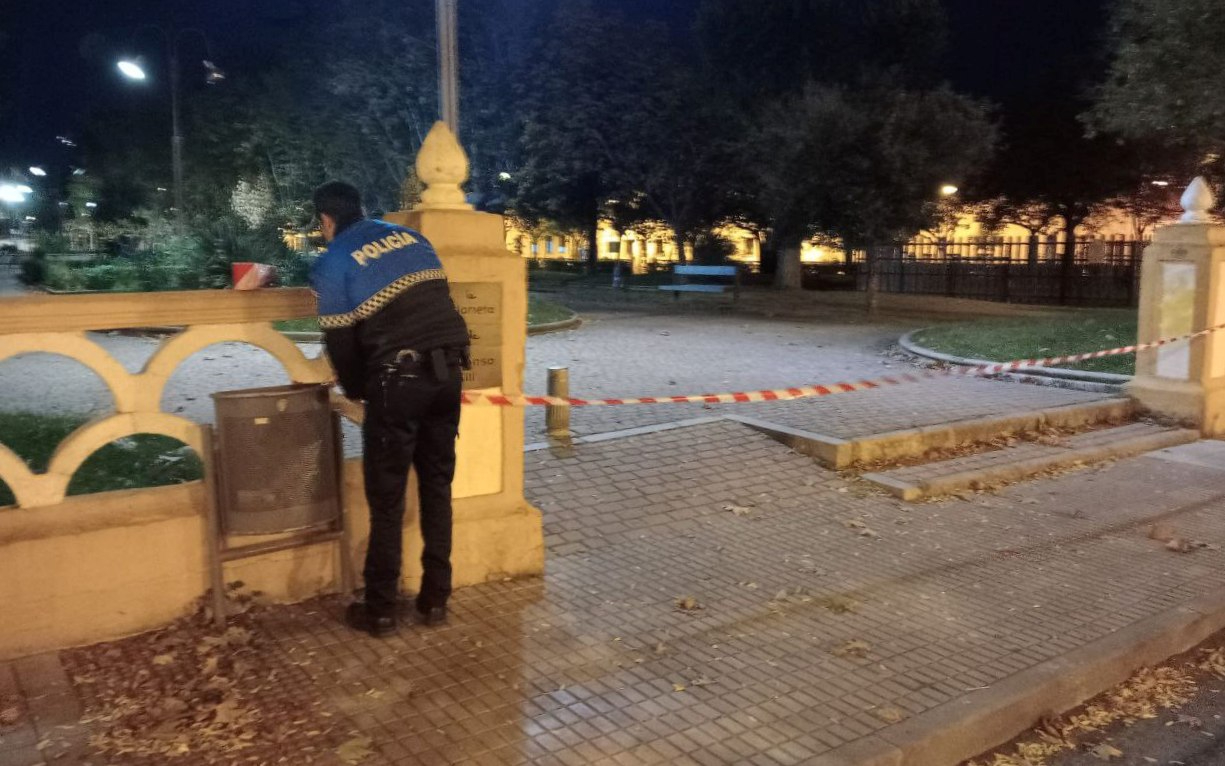 Cerrados al tránsito los parques de La Glorieta y La Florida por las malas previsiones meteorológicas