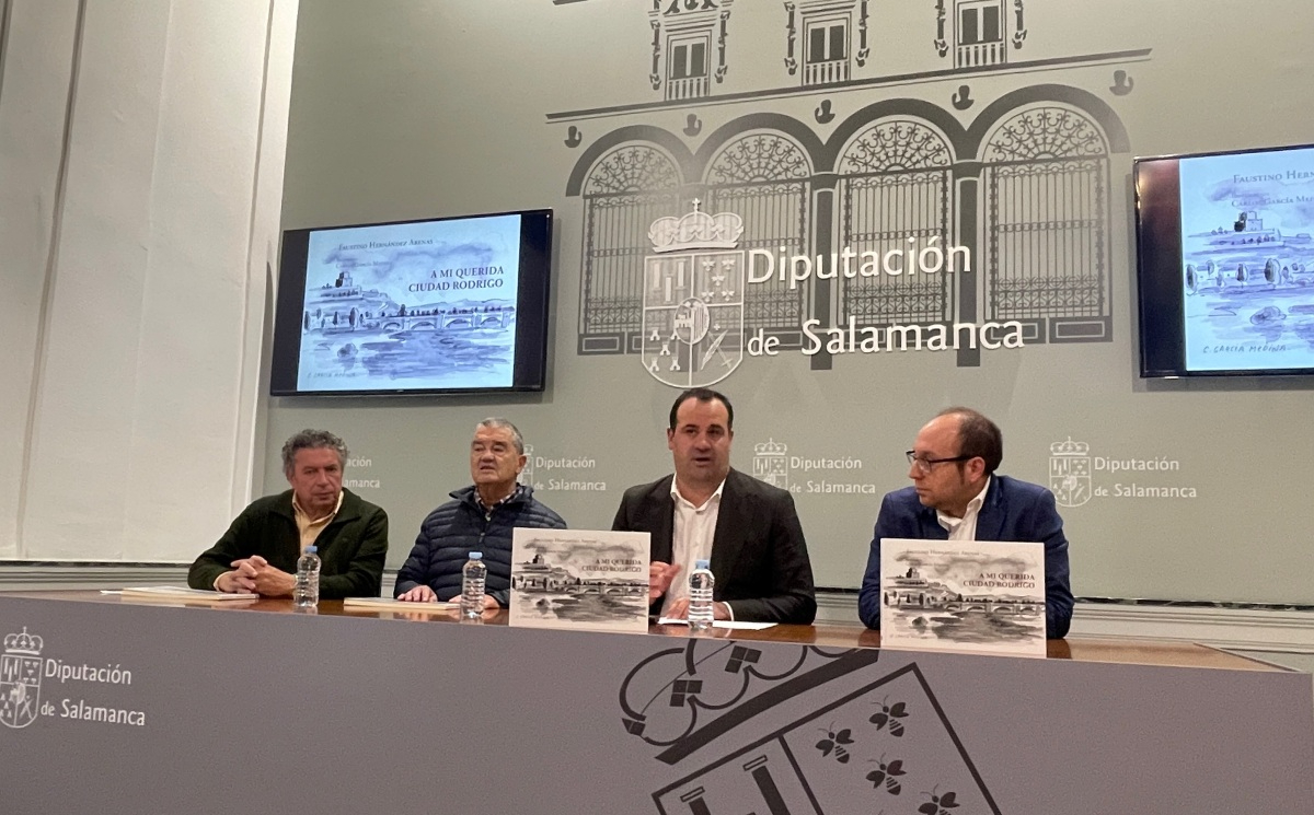 Ve la luz ‘A mi querida Ciudad Rodrigo’, una obra de Faustino Hernández y Carlos García Medina