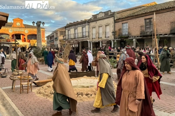 El gran Belén Viviente de Santiago de la Puebla vuelve a escena el 27 de diciembre
