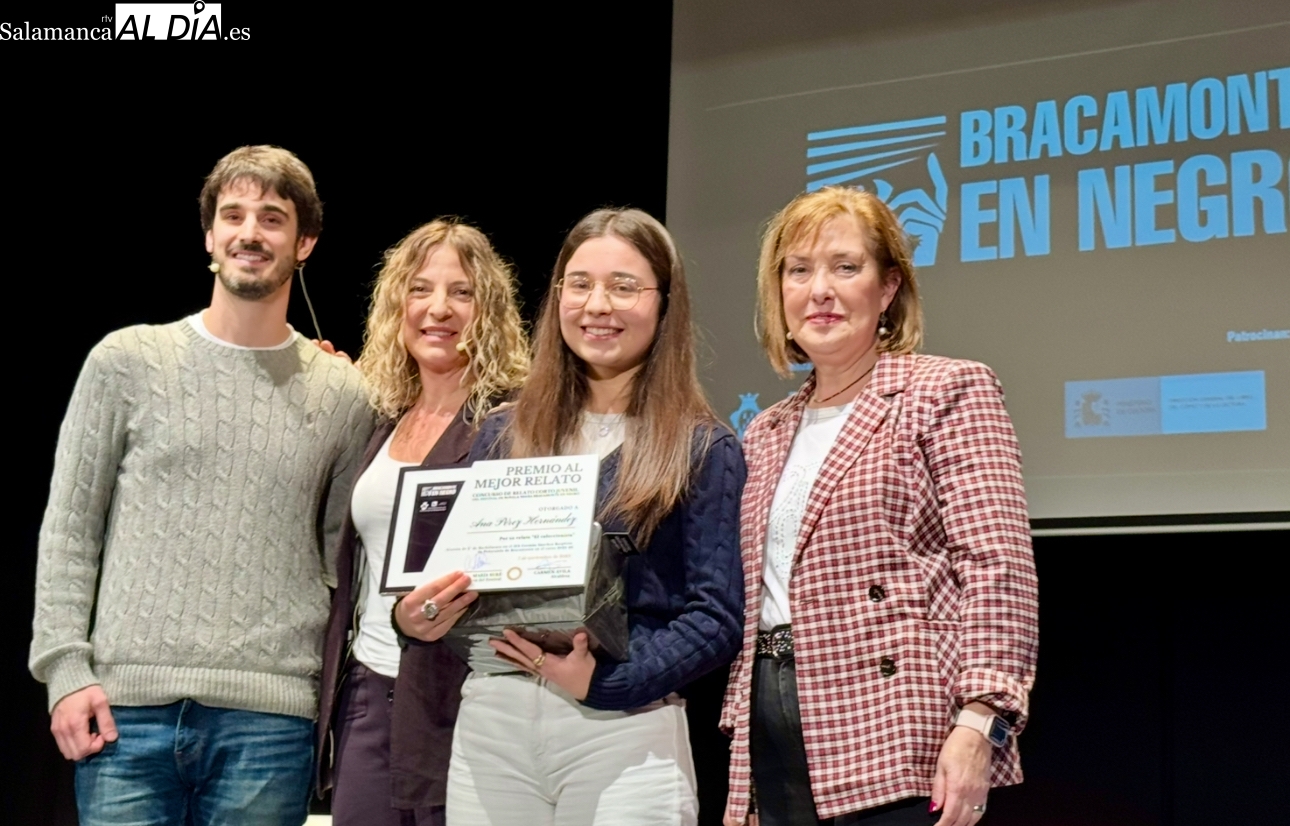Ane Pérez gana el Concurso de Relato Corto Juvenil del Festival ‘Bracamonte en Negro’ con El Coleccionista