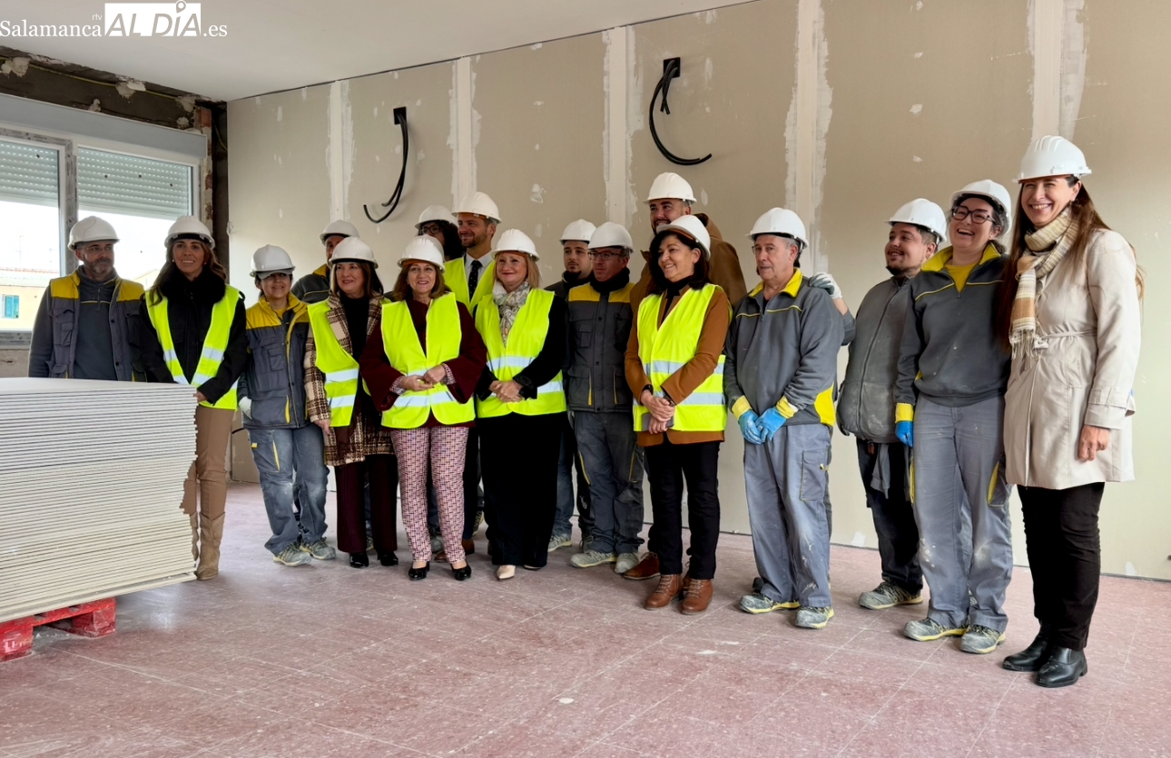 La Junta muestra en la rehabilitación del antiguo colegio comarcal la apuesta imprescindible por la formación a través de los programas mixtos