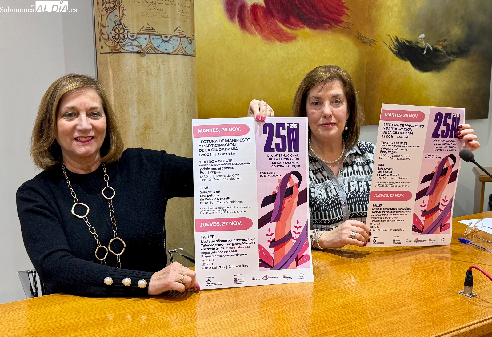 El 25N reúne en Peñaranda actividades para reflexionar y actuar frente a la violencia contra las mujeres