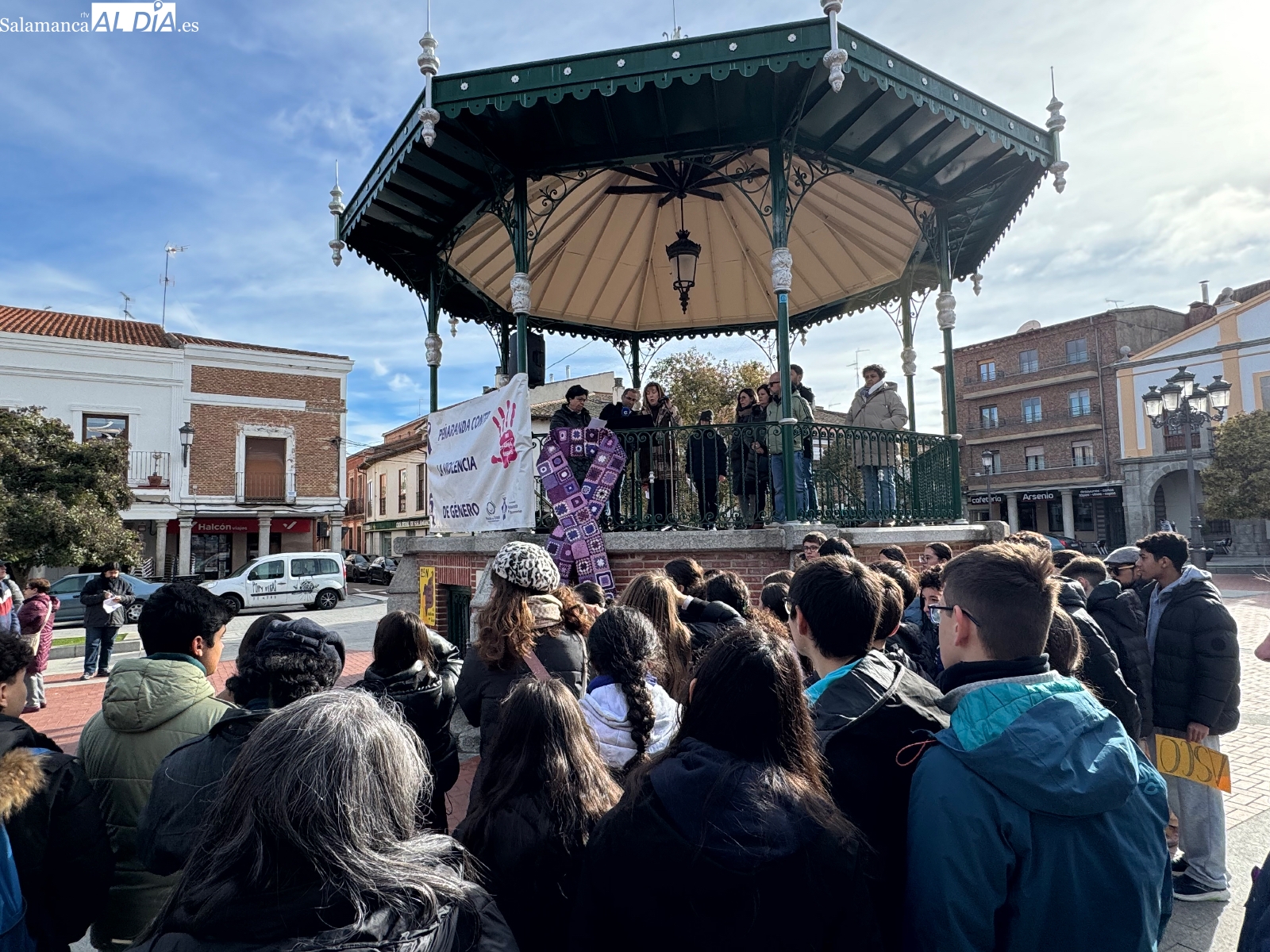 El 25N destaca en Peñaranda la fuerza de la mujer rural en un manifiesto que apela a la denuncia del maltrato