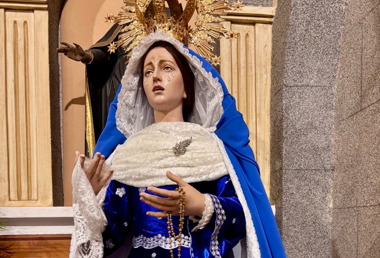 Nuestra Señora de las Lágrimas se viste de Adviento