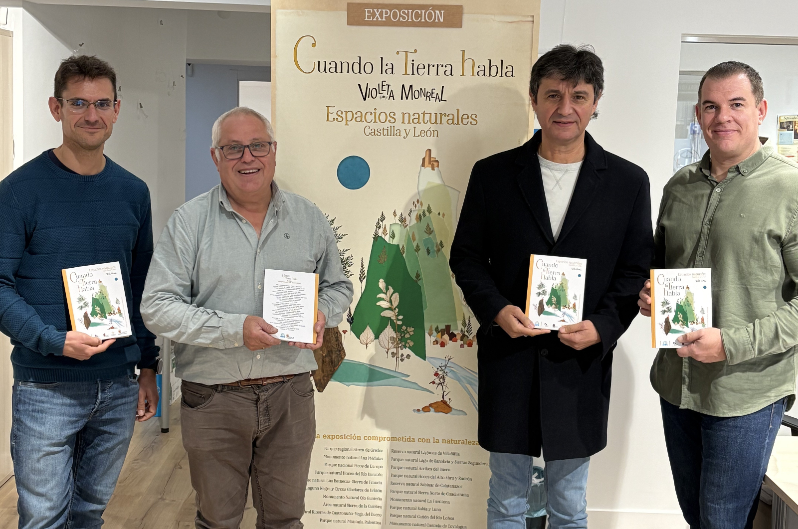 ANPE lleva a los colegios de Salamanca libros sobre la naturaleza de Castilla y León