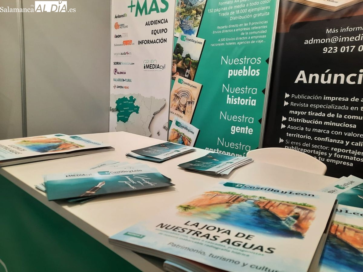 iMediaCyL promociona su modelo de periodismo local y la revista D Castilla y León en INTUR
