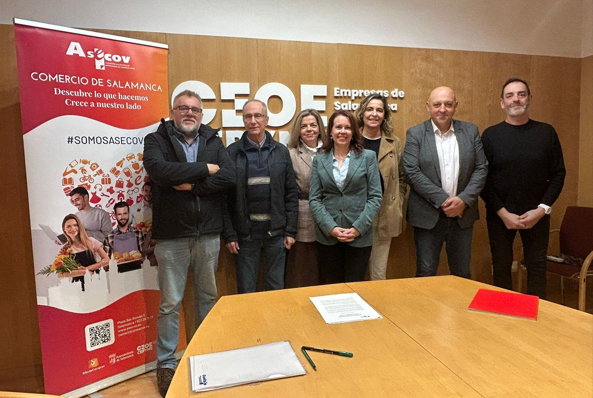 Soledad Gómez seguirá al frente de ASECOV para continuar impulsando el comercio salmantino