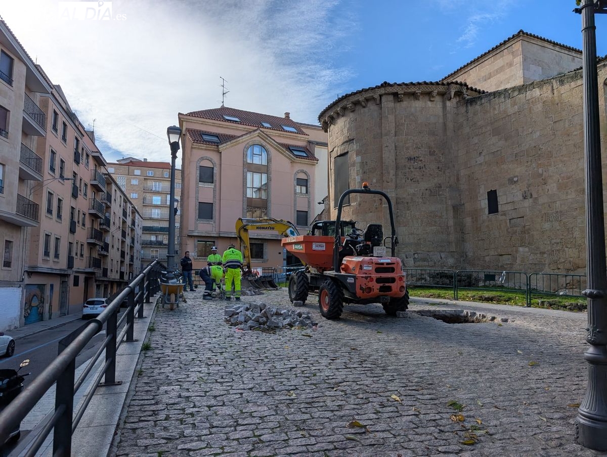 La transformación que llega a cuatro plazas del casco histórico de Salamanca