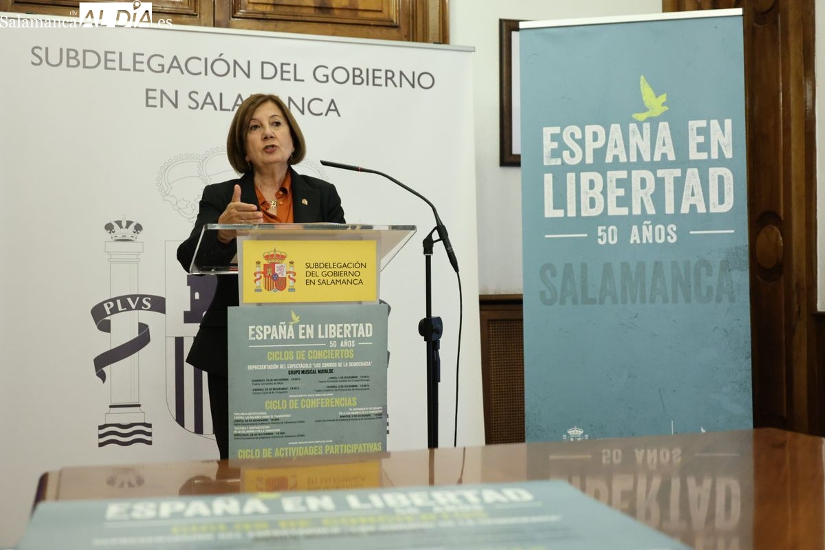 Conciertos, conferencias y charlas en Salamanca y provincia por los 50 años de democracia