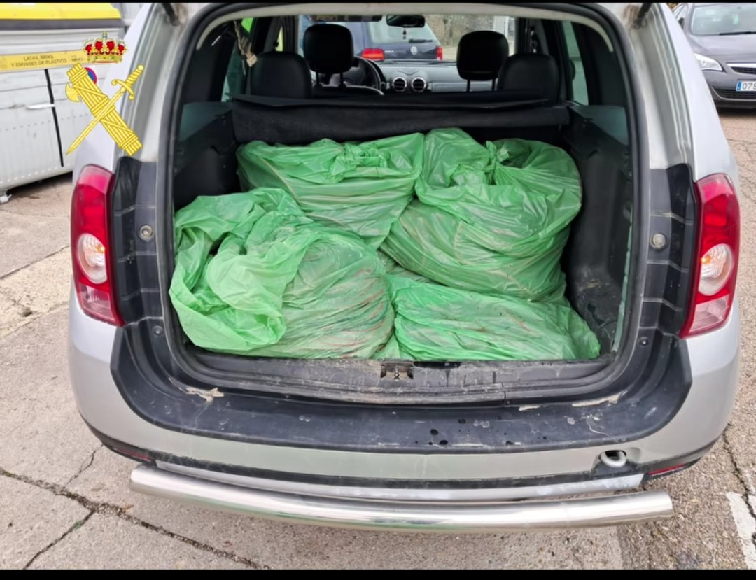 Operativo en Vitigudino: cae con 180 kg de cobre sustraído de una planta fotovoltaica