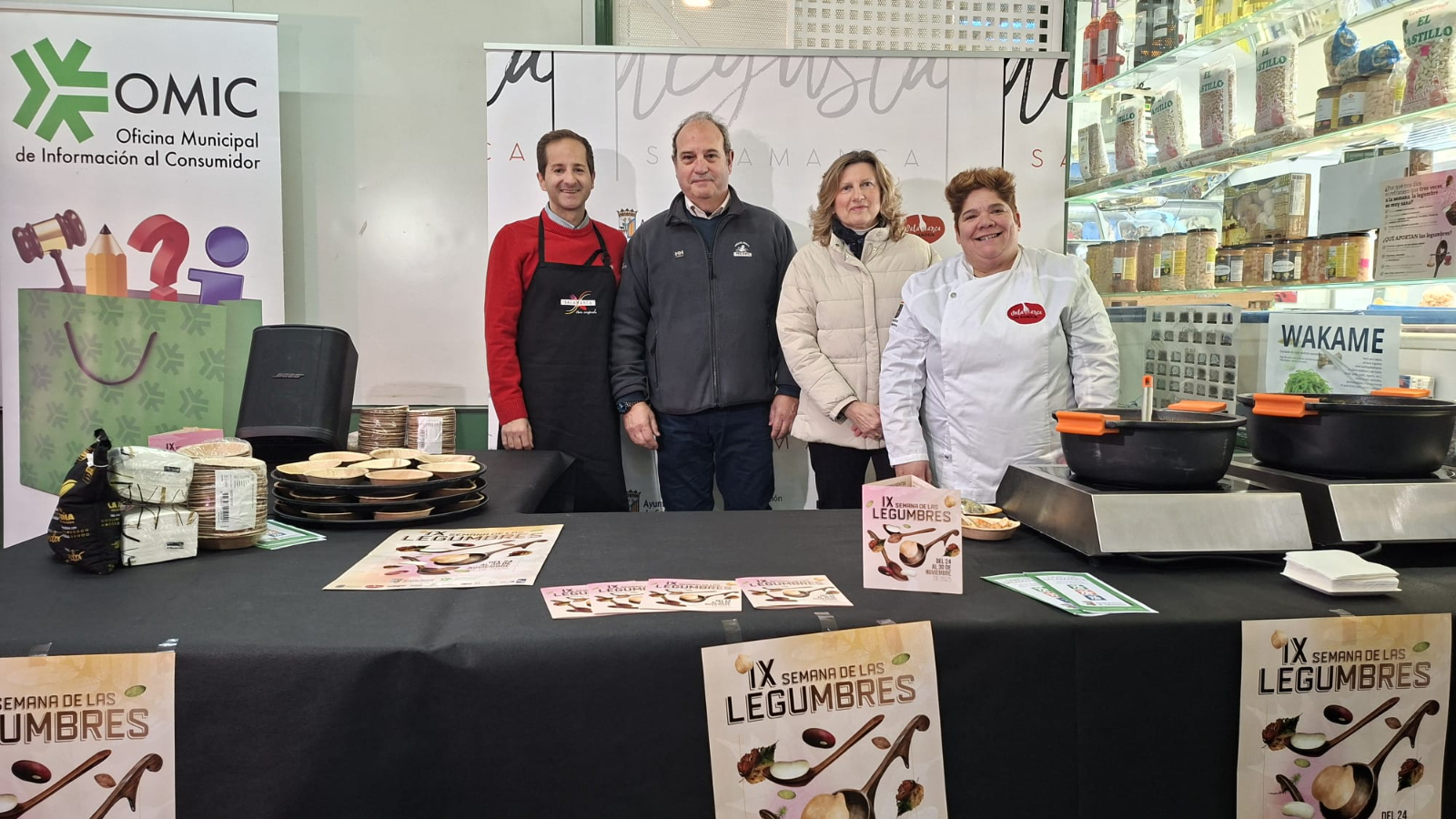 La IX Semana de las Legumbres arranca en Salamanca con showcookings, tapas y un concurso de recetas