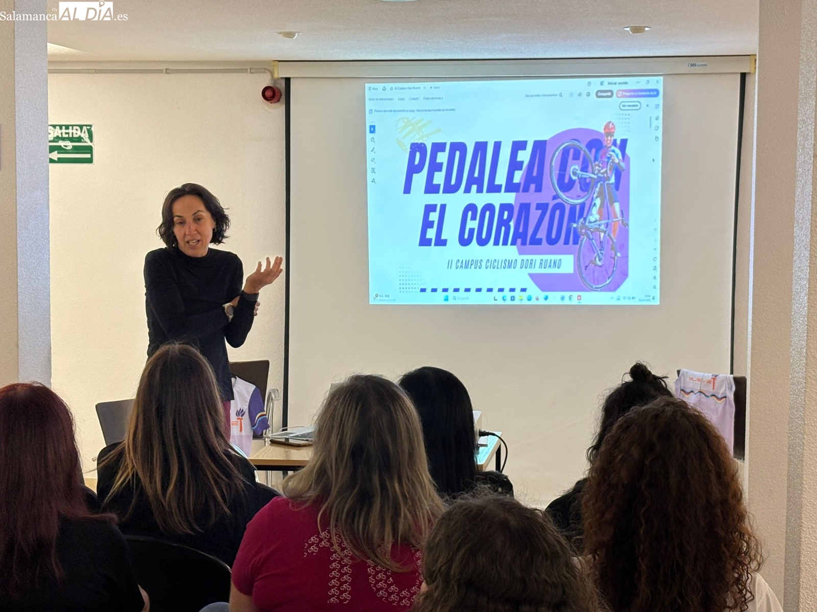 FOTOS | El II Campus Dori Ruano reúne en el Balneario de Ledesma a medio centenar de ciclistas de toda España