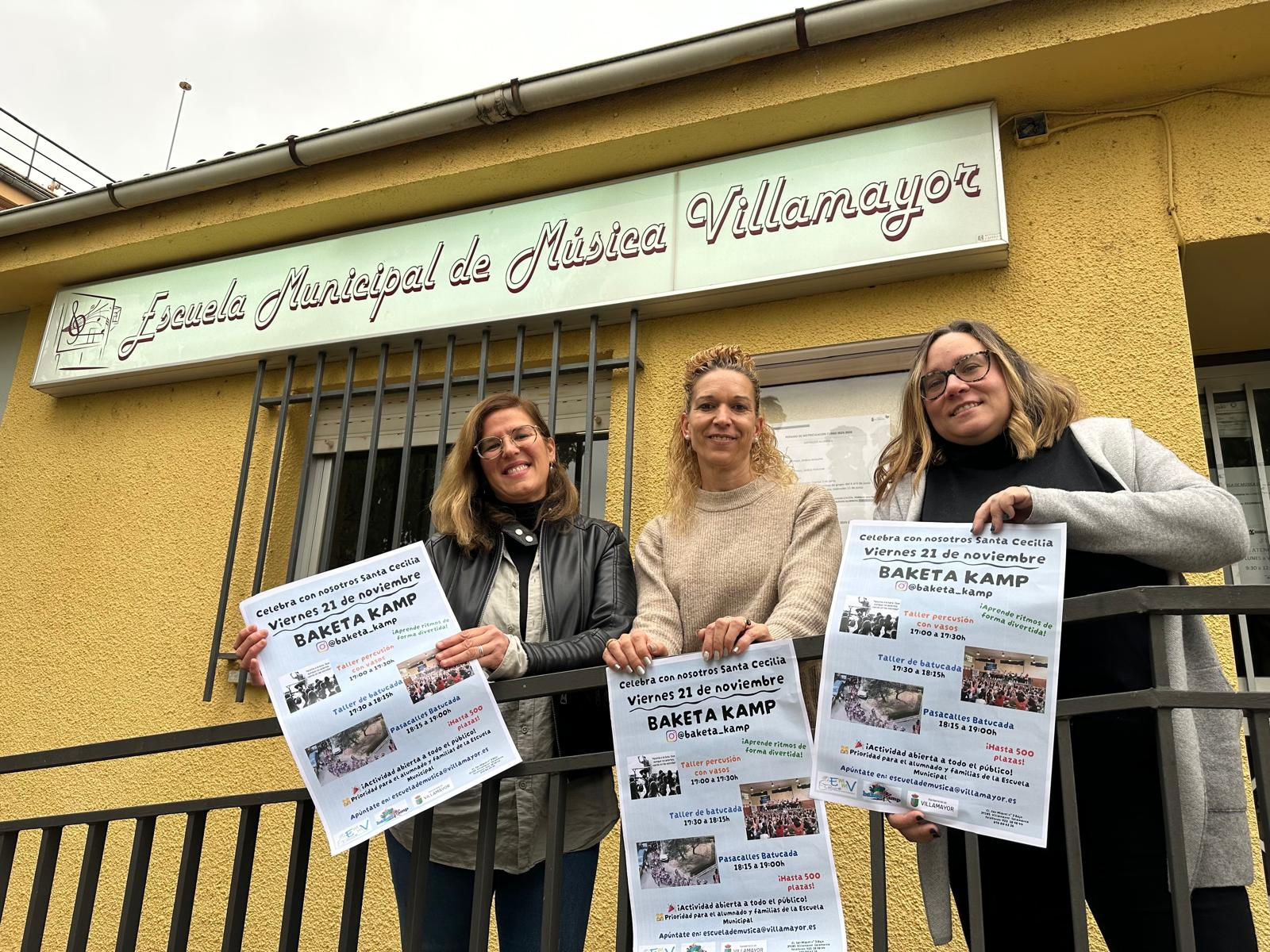 De una batucada con cubos a un concurso de tortillas: así celebra Villamayor Santa Cecilia