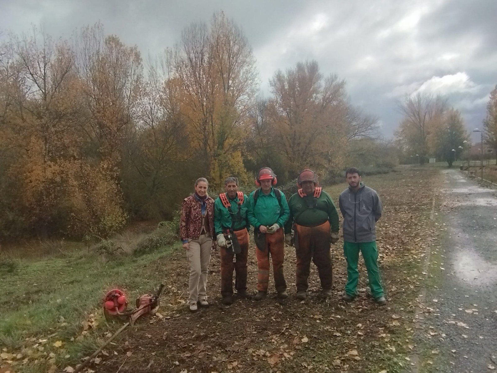 Santa Marta acondiciona dos kilómetros de la ribera del Tormes