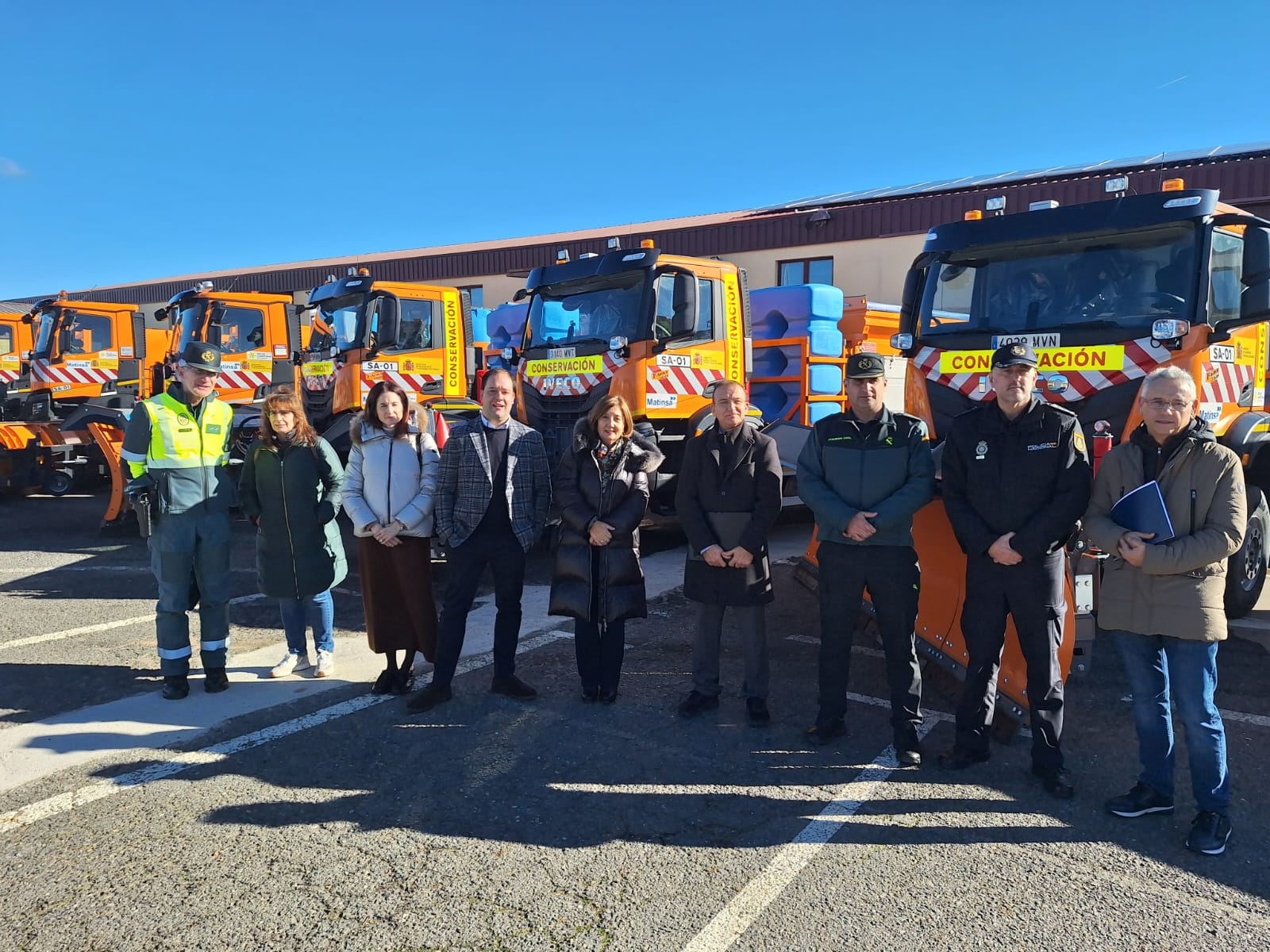Salamanca se prepara para el invierno: 29 quitanieves y 3.600 toneladas de sal