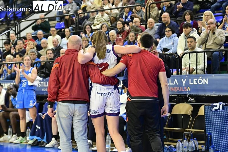 La ex Masa Jankovic acaba en el hospital por su lesión en el Perfumerías Avenida – Gernika