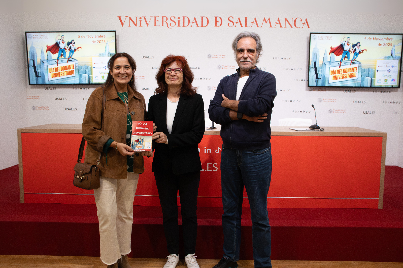 La USAL se suma al Día del Donante con mesas informativas en sus cuatro campus